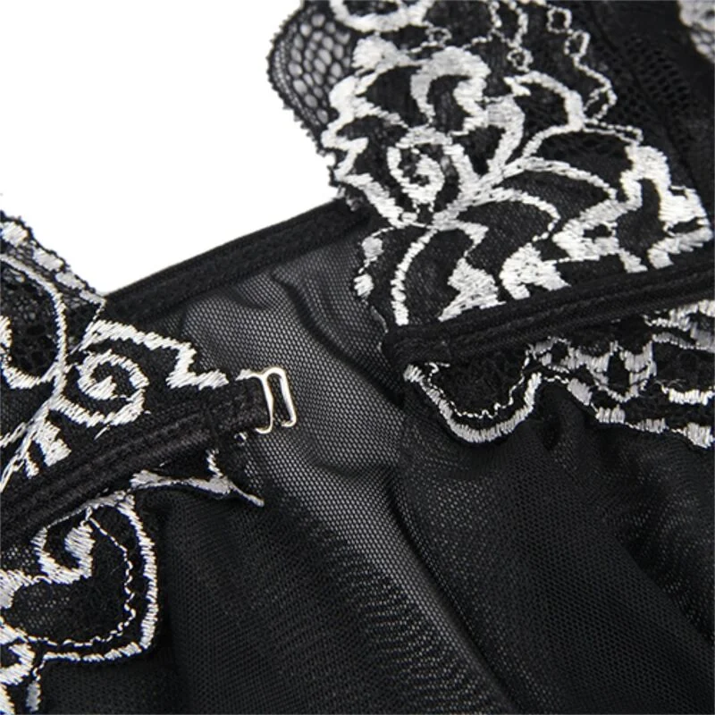 Verführerisches SUBBLIME Babydoll mit Tüll und Spitze - Sinnliche Eleganz