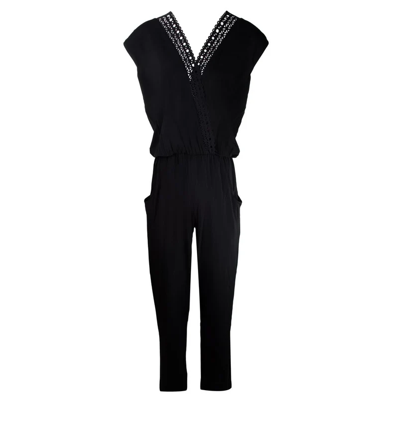 Lise Charmel Bademode – Ajourage Couture Jumpsuit Beachwear Noir