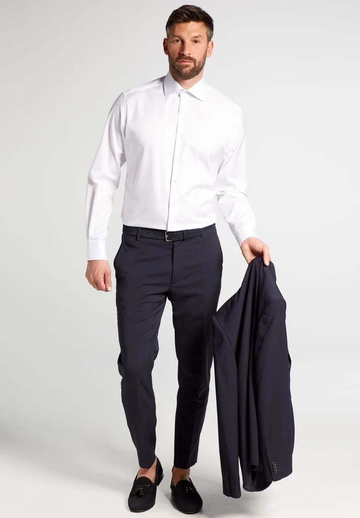 ETERNA LANGARM HEMD MODERN FIT COVER SHIRT TWILL