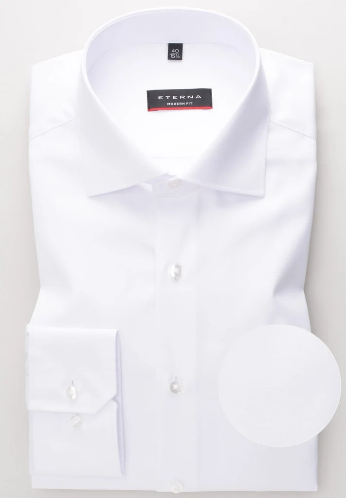 ETERNA LANGARM HEMD MODERN FIT COVER SHIRT TWILL