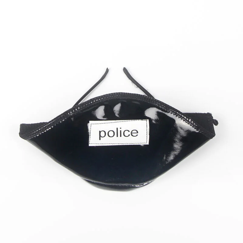 Verführerisches Schwarzes Polizei-Dessous mit Spitze - SUBBLIME