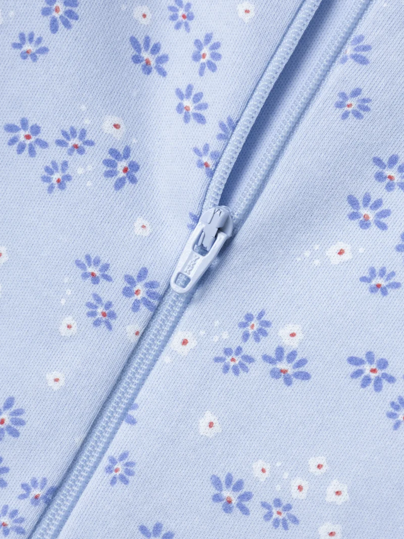 NBFNIGHTSUIT ZIP HALOGEN FLOWER