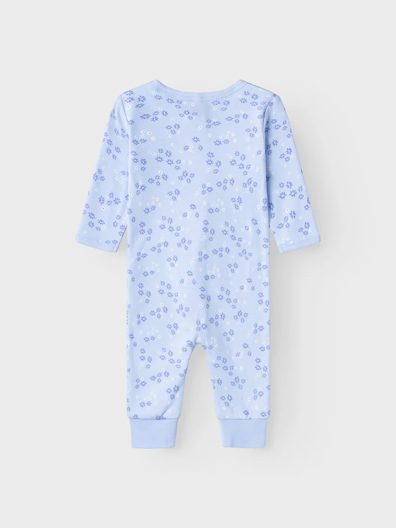 NBFNIGHTSUIT ZIP HALOGEN FLOWER