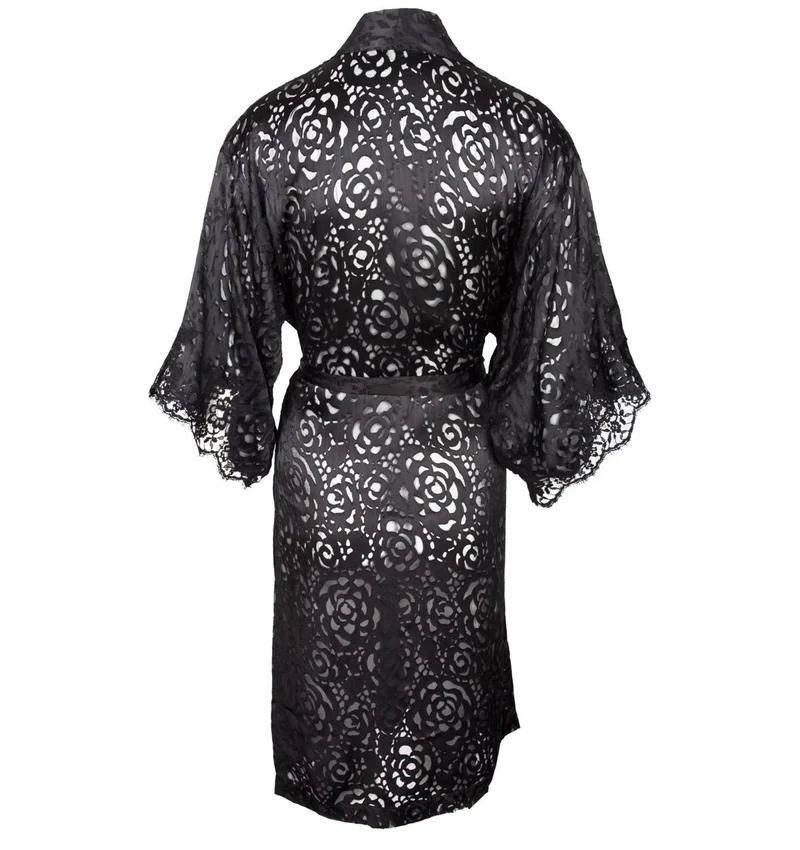 Lise Charmel – Dressing Floral Robe Noir