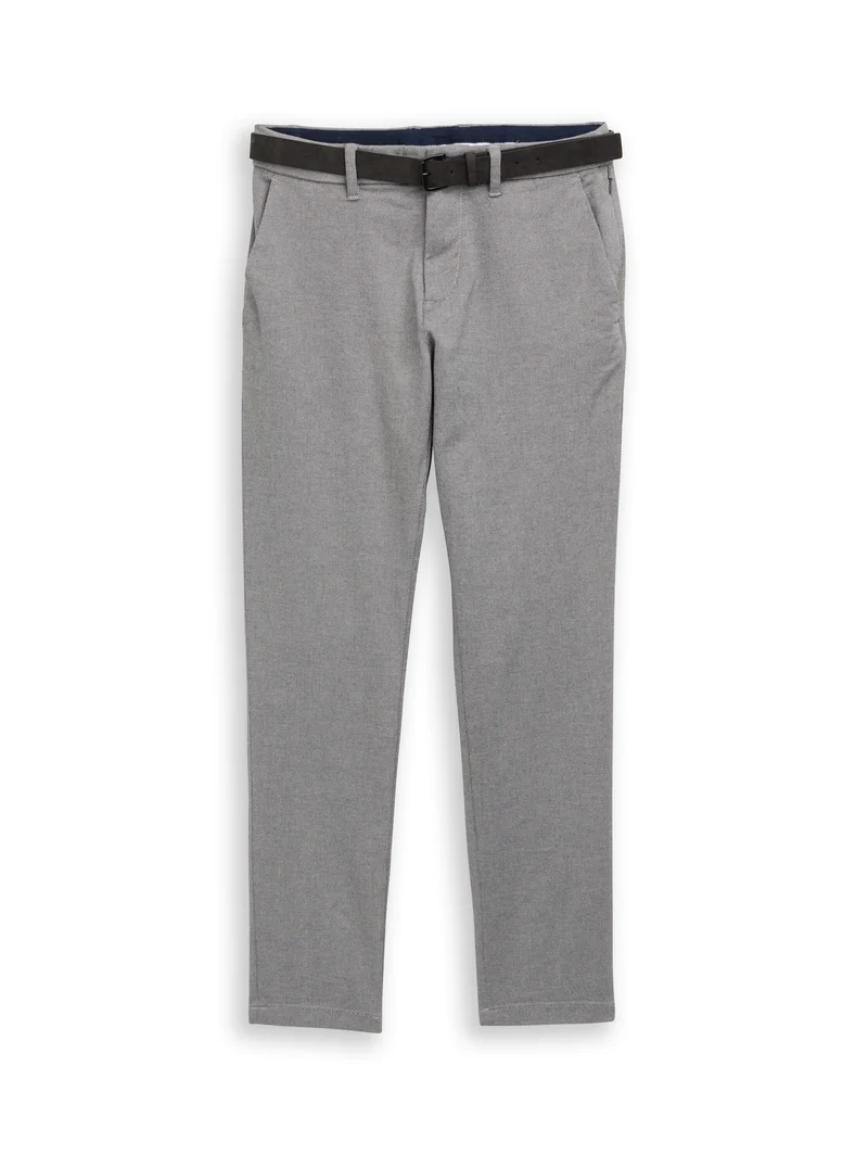 TTTRAVIS SLIM Chino Hose mit Gürtel