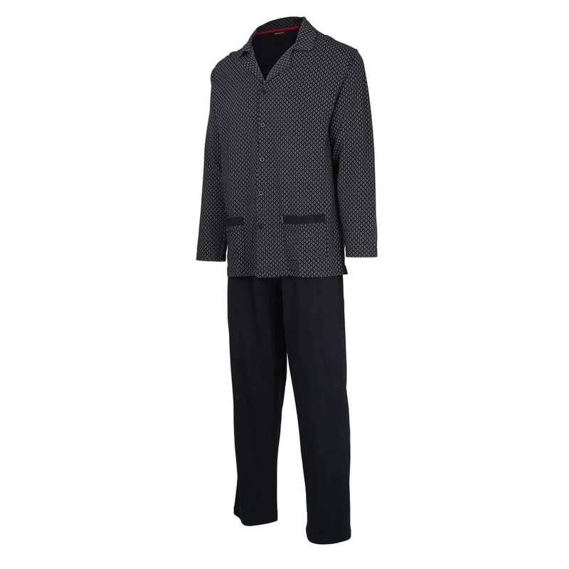 GÖTZBURG Herren Pyjama bedruckt 1er Pack