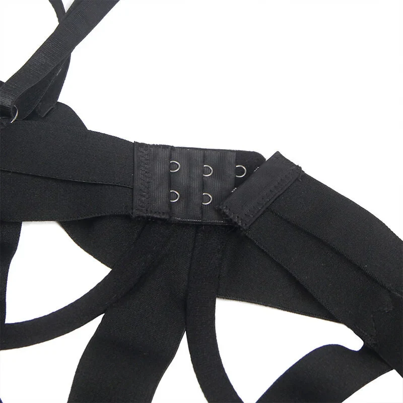 SUBBLIME - Verführerisches Cut-Out Dessous in Schwarz