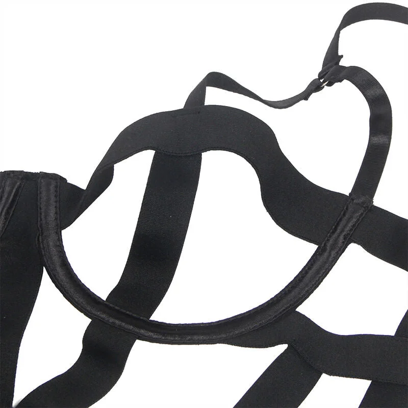 SUBBLIME - Verführerisches Cut-Out Dessous in Schwarz