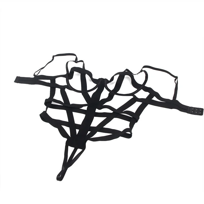 SUBBLIME - Verführerisches Cut-Out Dessous in Schwarz