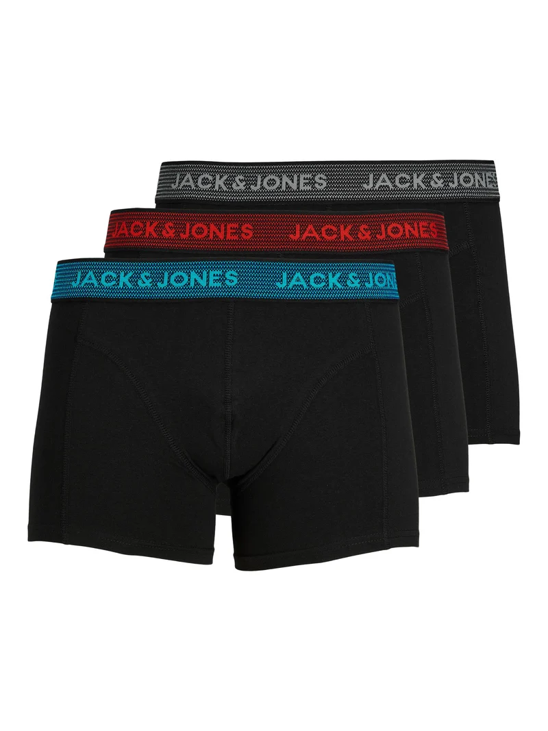 JACWAISTBAND TRUNKS 3 PACK NOOS