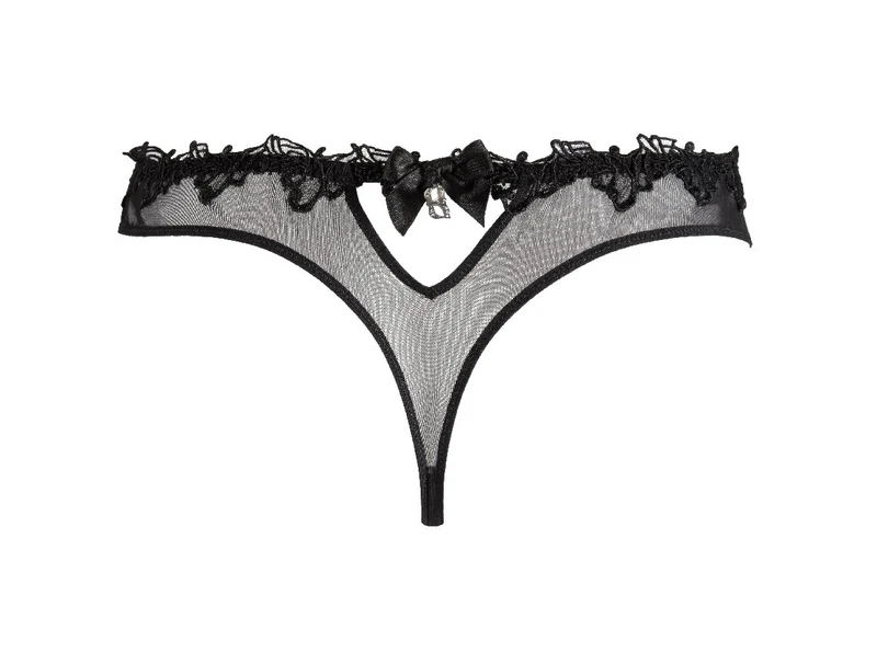 Lise Charmel - Soir De Venise Sexy Tanga Noir Diamant