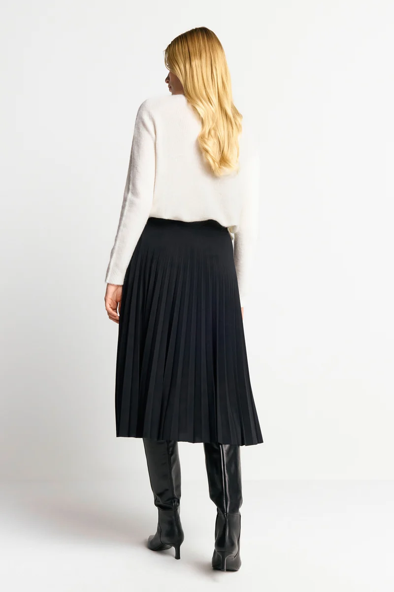 midi plissee skirt