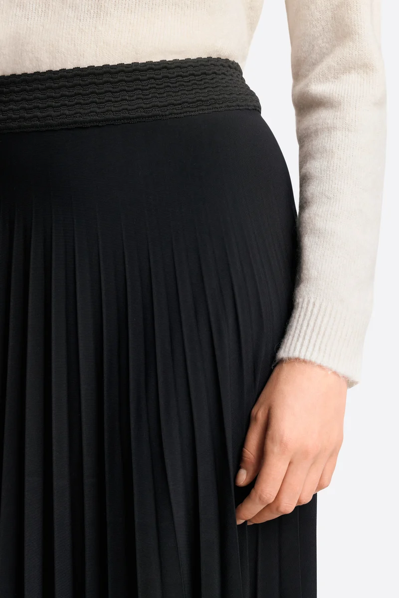 midi plissee skirt