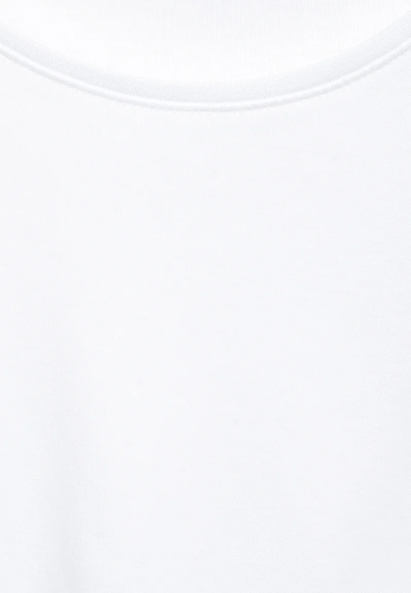T-Shirt in Unifarbe