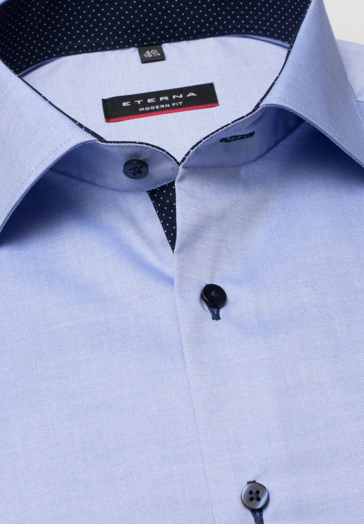 ETERNA LANGARM HEMD MODERN FIT PINPOINT