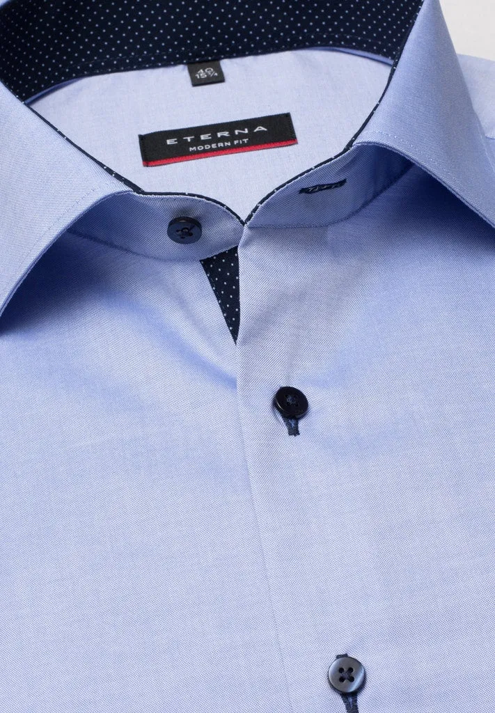 ETERNA LANGARM HEMD MODERN FIT PINPOINT