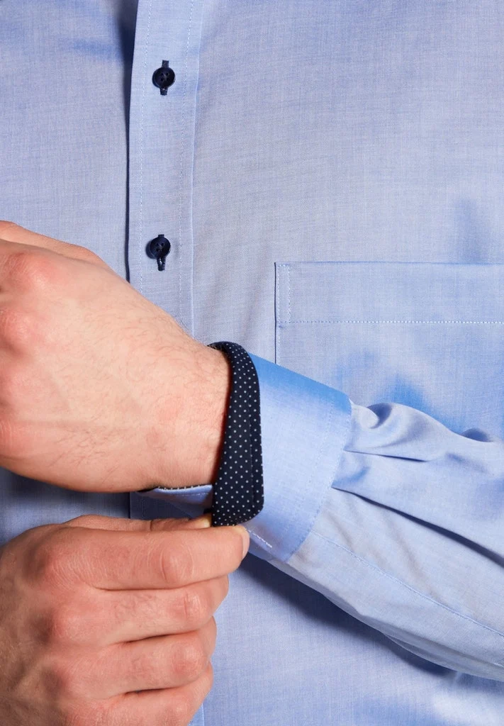 ETERNA LANGARM HEMD COMFORT FIT PINPOINT