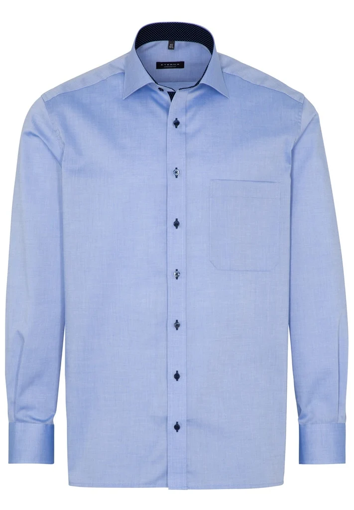 ETERNA LANGARM HEMD COMFORT FIT PINPOINT