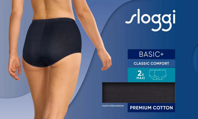 sloggi Basic+ Maxi 2P