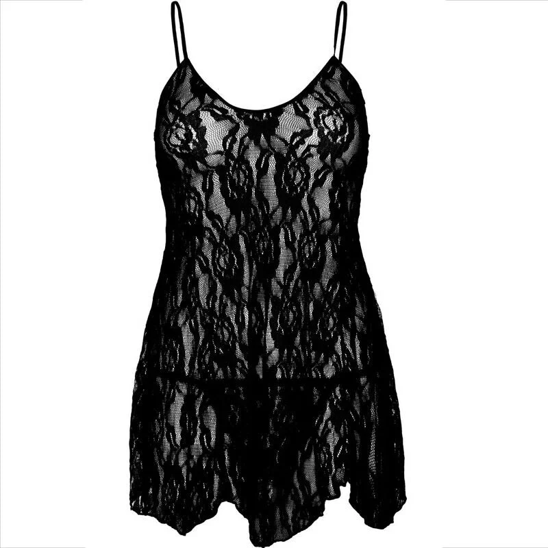 Blumenspitze-Verführung: Elastisches Design von Leg Avenue
