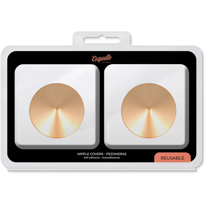 COQUETTE CHIC DESIRE - NIPPELCOVER GOLDENE KREISE