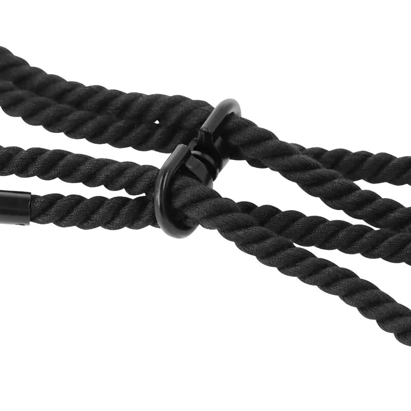 DARKNESS - HANDSCHELLEN ODER KNÖCHEL-HANDSCHELLEN AUS 100 % BAUMWOLLE