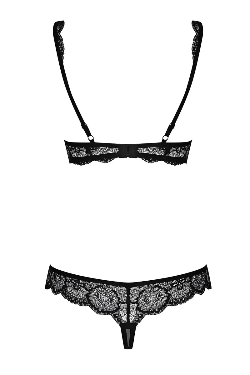 OBSESSIVE – 853-SET-1 Dessous-Set BH & String mit Unterfütterung