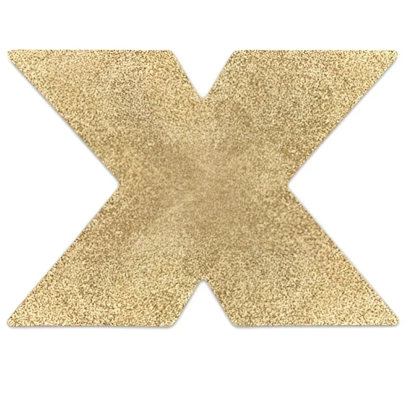 BIJOUX - INDISCRETS FLASH CROSS GOLD NIPPELABDECKUNGEN