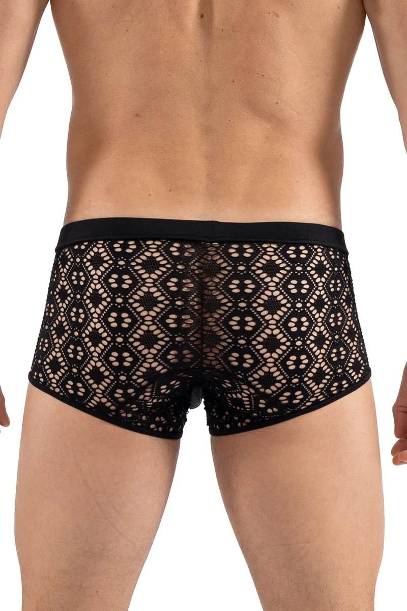 schwarzer Boxer Shorts 2407-67 von Look Me