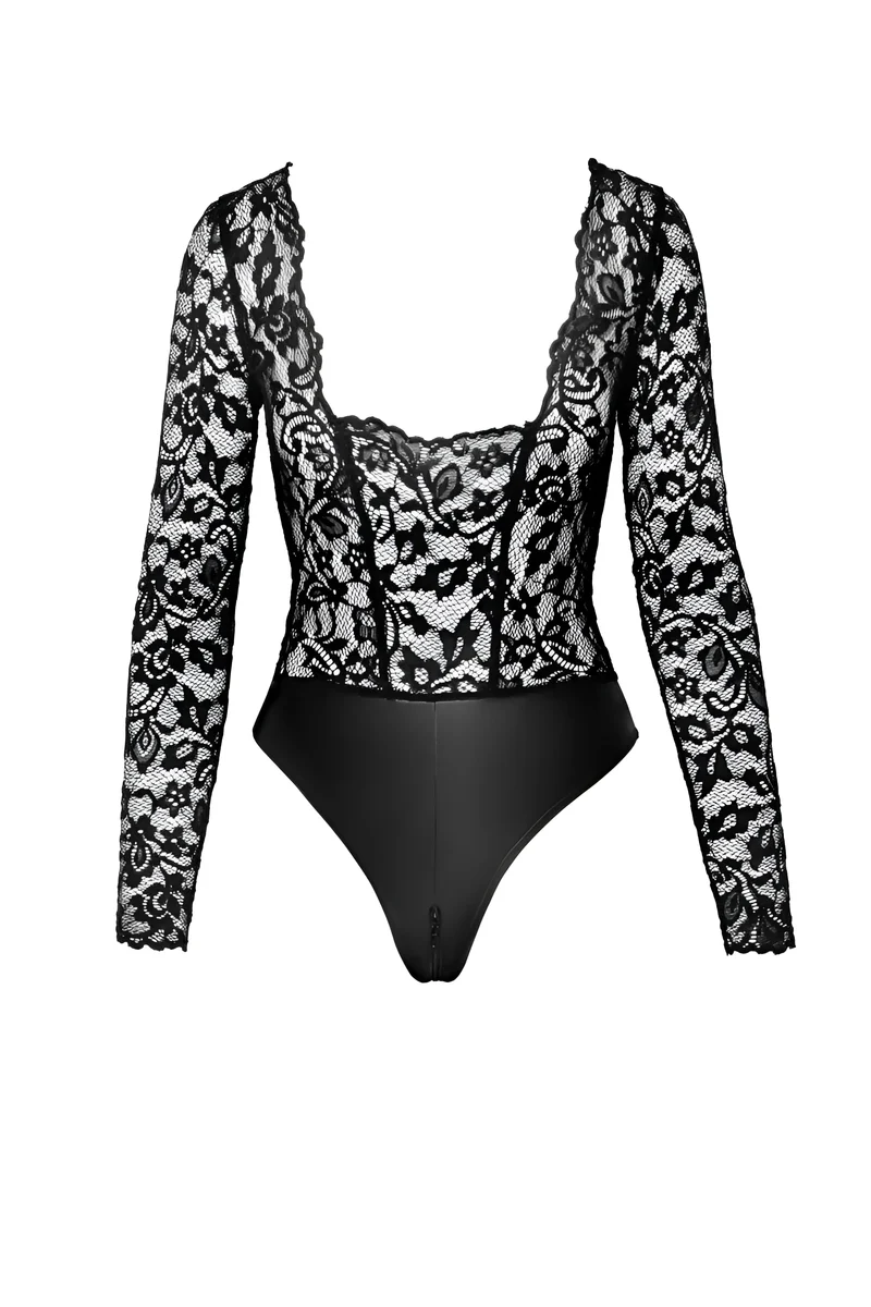 F296 Body aus Spitze/Wetlook