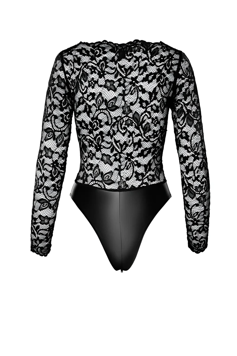 F296 Body aus Spitze/Wetlook