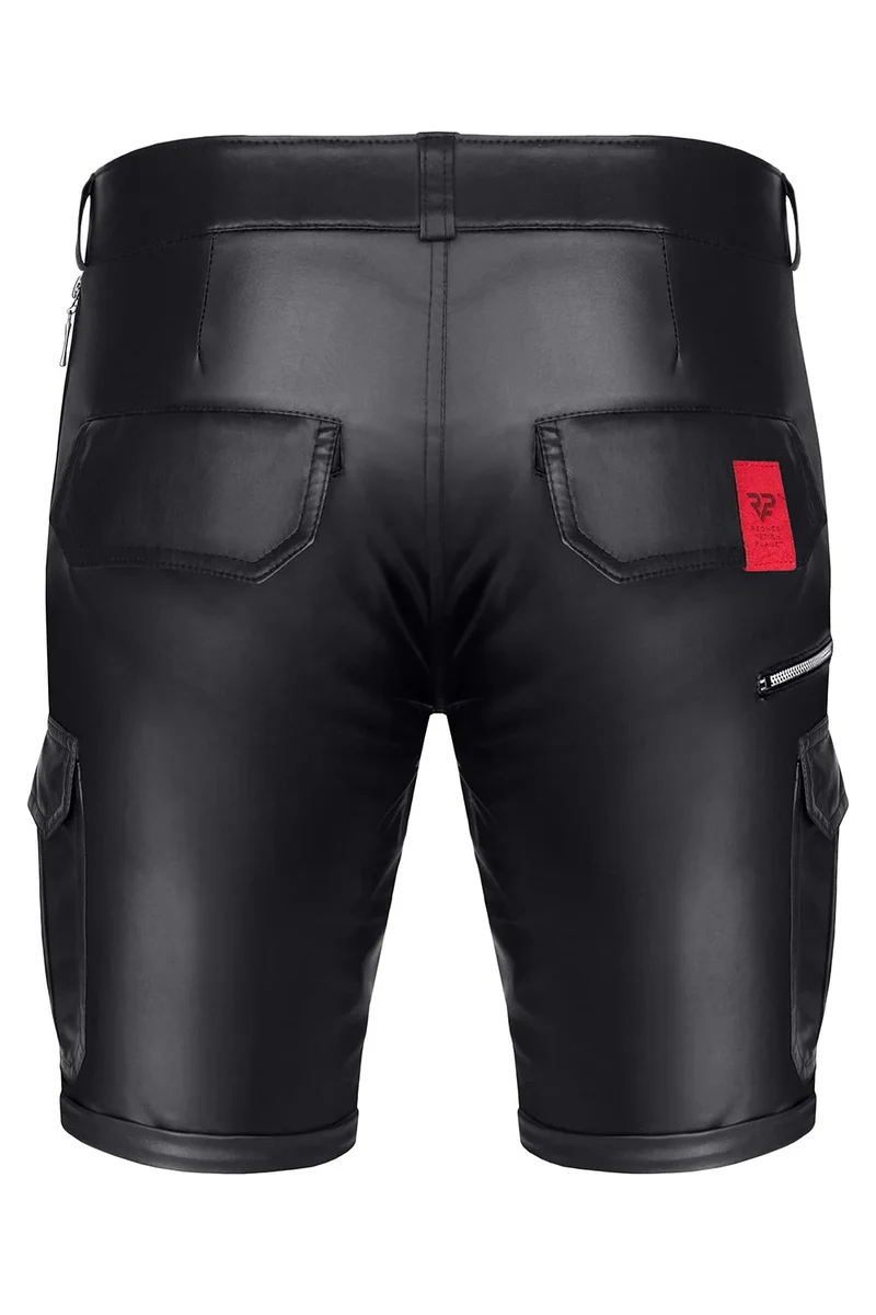 Herren Shorts RMPaolo001 schwarz von Regnes Fetish Planet Red Mark 3