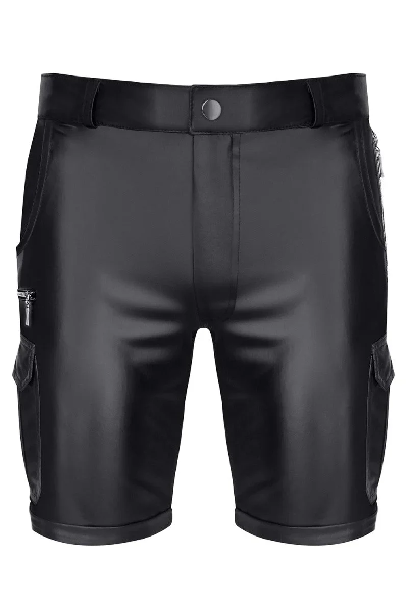 Herren Shorts RMPaolo001 schwarz von Regnes Fetish Planet Red Mark 3