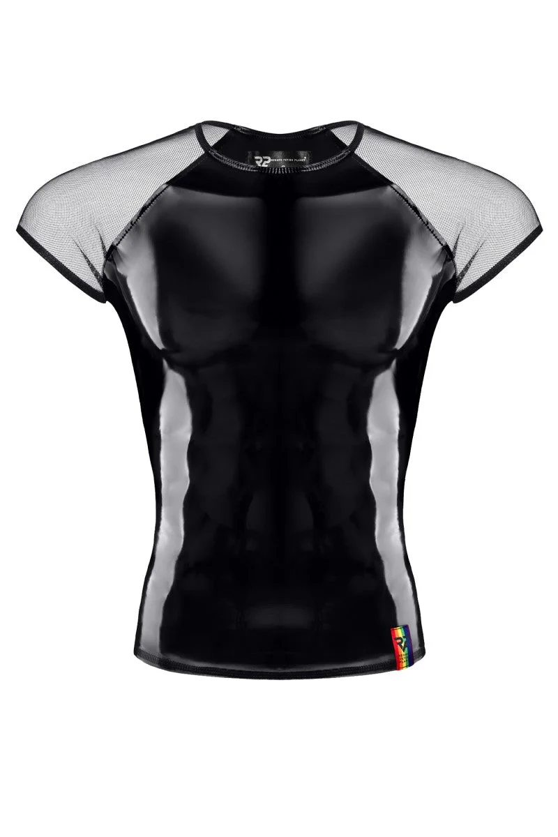 PVC Herren T-Shirt RMSandroRBW schwarz von Pride Festih Line