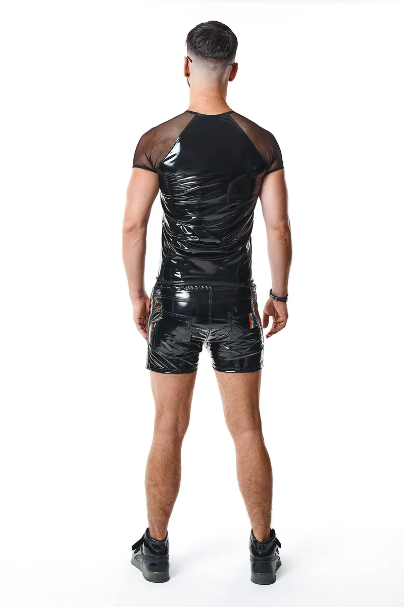 PVC Herren T-Shirt RMSandroRBW schwarz von Pride Festih Line