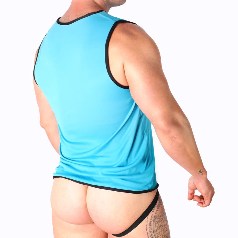 MACHO - BLAUES T-SHIRT