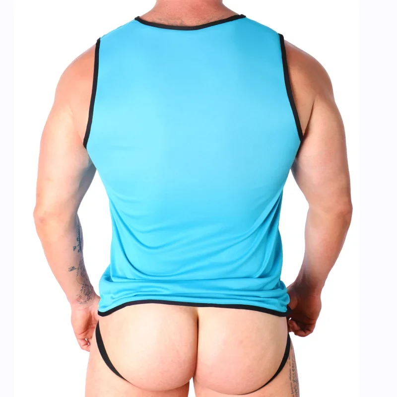 MACHO - BLAUES T-SHIRT