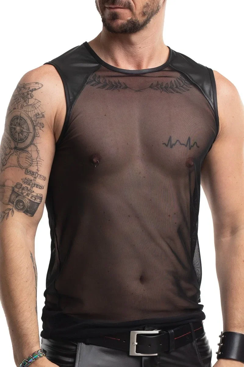 Herren Shirt RMTizian001 schwarz von Regnes Fetsih Plante Red Mark 3