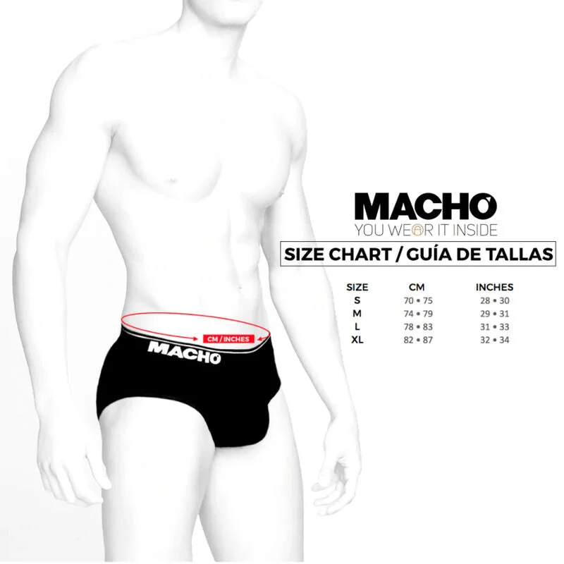 MACHO - MS24A KURZE UNTERHOSE