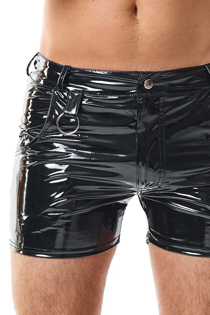 Herren PVC Shorts RMFabianoPVC schwarz von nextGEN Collection