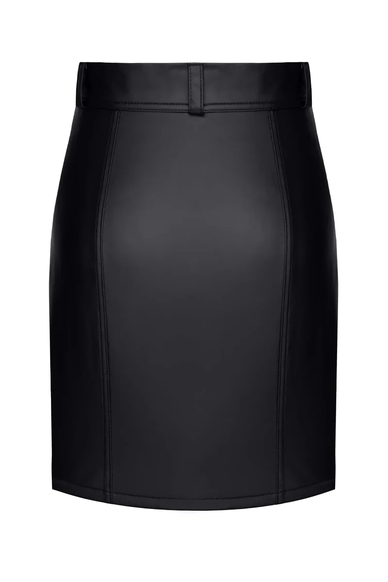 schwarzer Damen-Rock TDLeonore001 von Demoniq Total Domination Collection