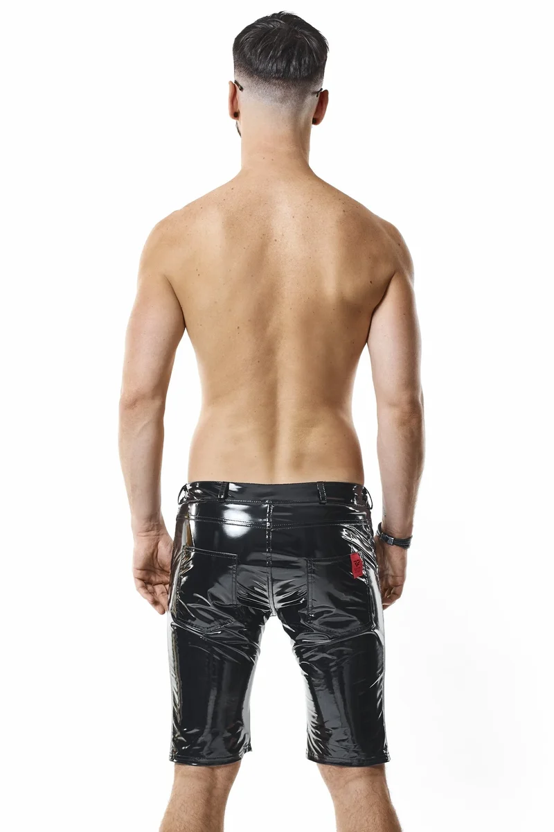 Herren PVC Shorts RMFlavioPVC schwarz von nextGEN Collection