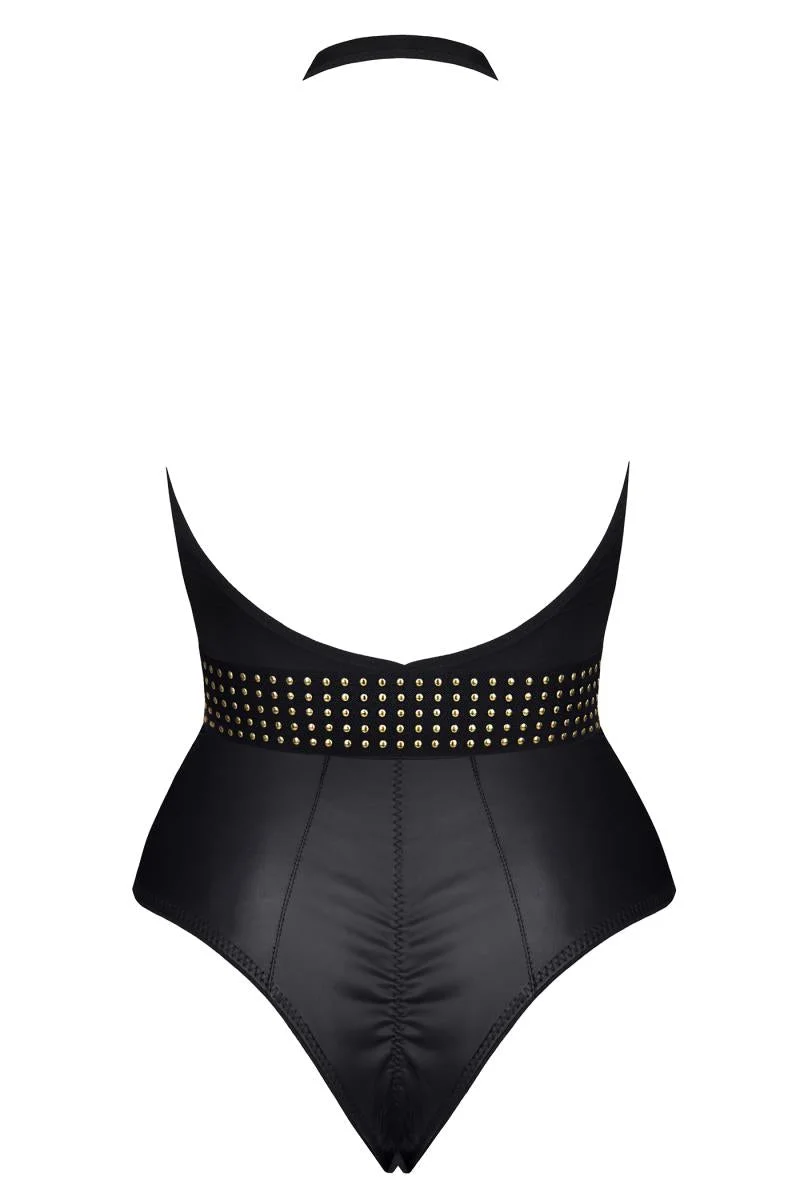 schwarzer Body CBSamantha001 von Demoniq Cash Baby Collection