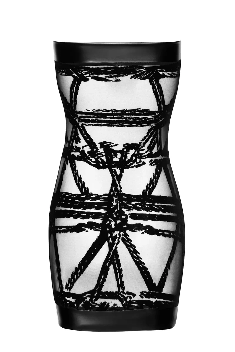 F359 Off-shoulder Minikleid Bondesque