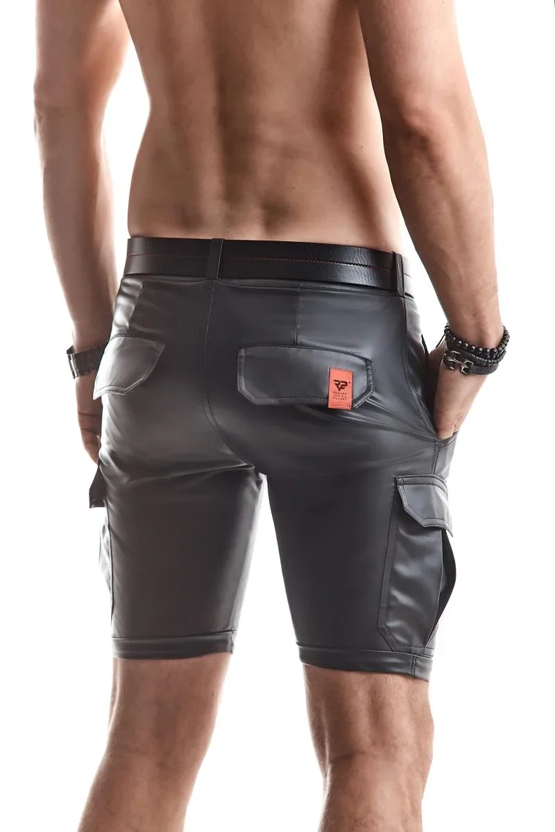 Herren Shorts RMLorenzo001 schwarz von Regnes Fetish Planet Red Mark 2