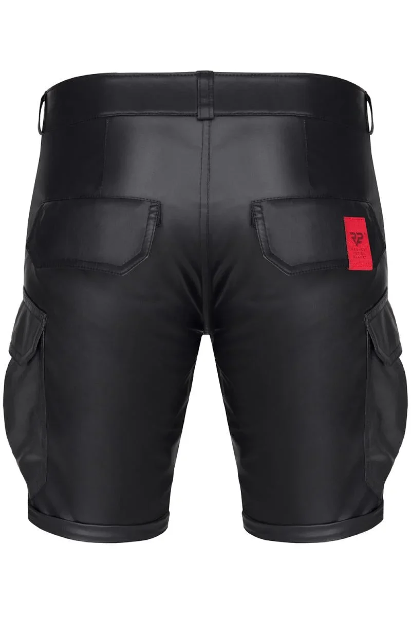 Herren Shorts RMLorenzo001 schwarz von Regnes Fetish Planet Red Mark 2