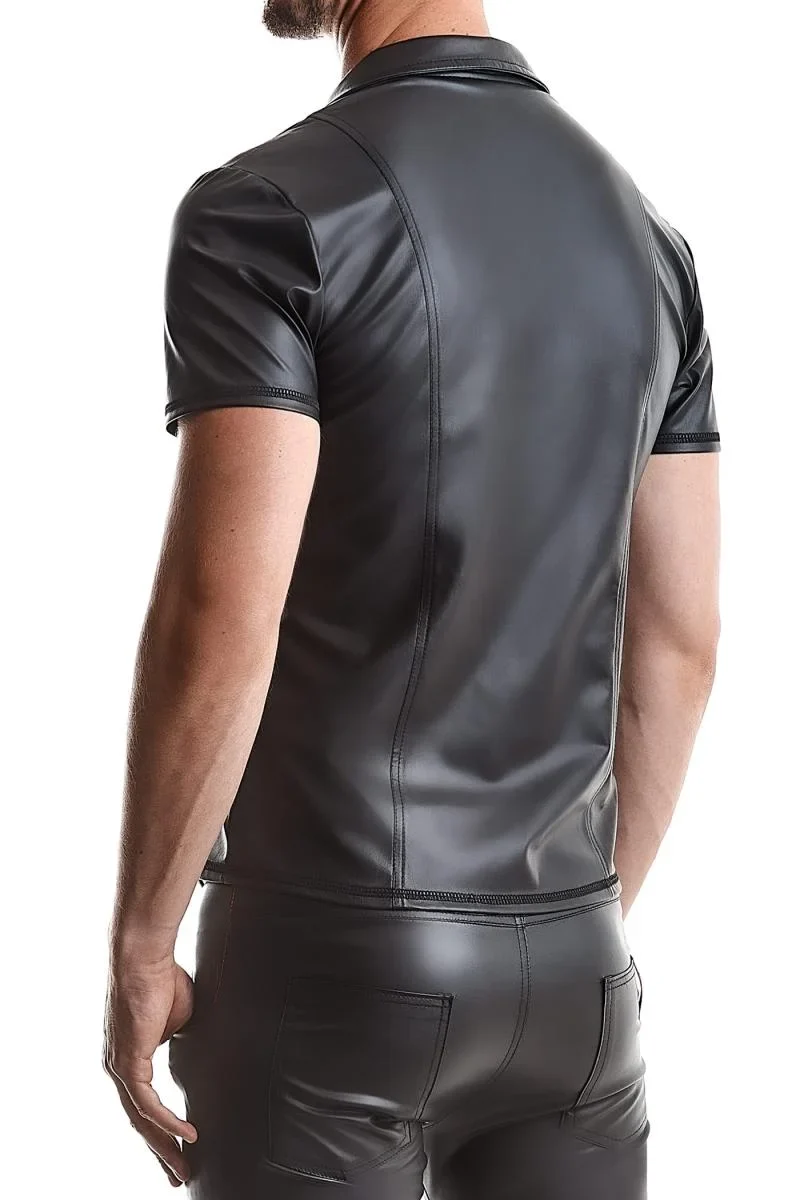 Herren T-Shirt RMRemo001 schwarz von Regnes Fetish Planet Red Mark 2