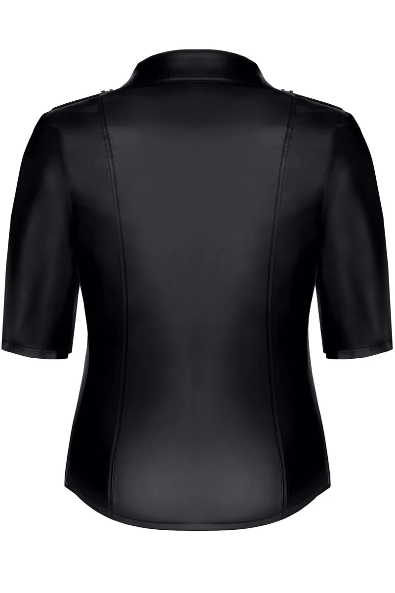 schwarze Jacke TDLotte001 von Demoniq Total Domination Collection