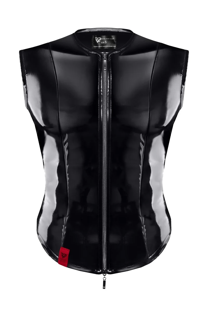 PVC Herren Weste RMOtelloPVC schwarz von nextGEN Collection