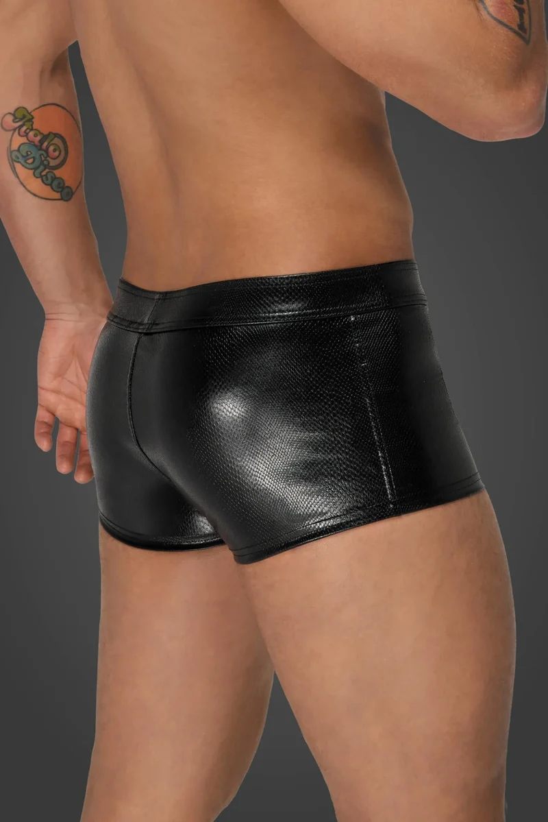 Snake wetlook Shorts H069 von Noir Handmade Alpha Collection
